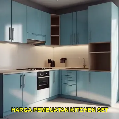 Mengetahui harga pembuatan kitchen set custom per meter Bantul